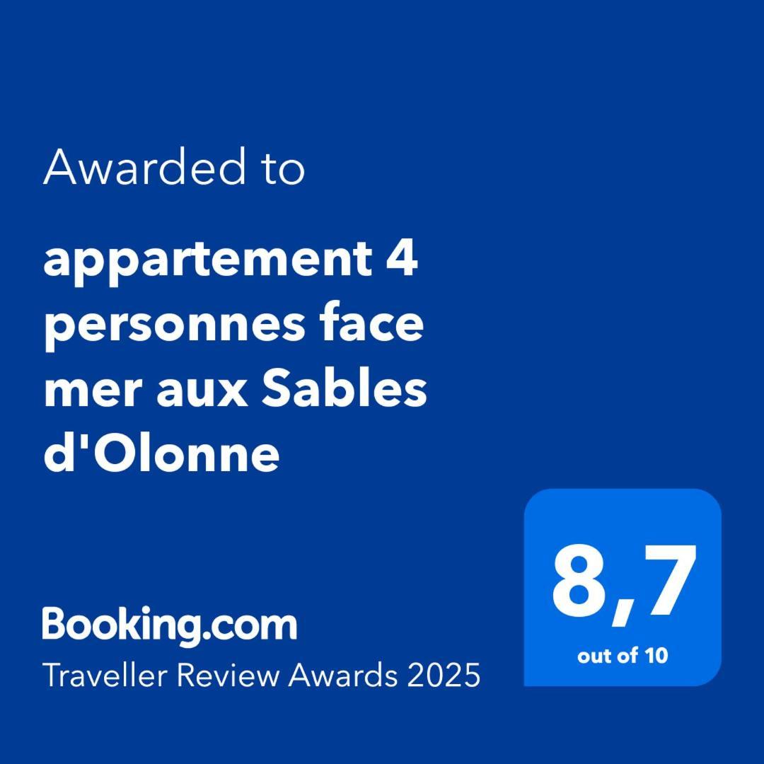 Appartement 4 Personnes Face Mer Aux Sables D'Olonne Les Sables-dʼOlonne Εξωτερικό φωτογραφία